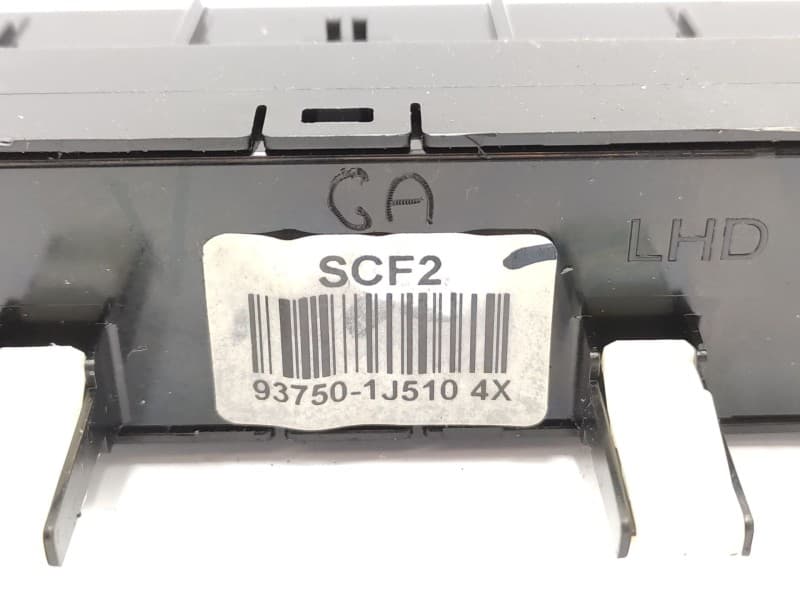 Warning 937501j5104x  - Hyundai I20 I (pb, Pbt) 1.2 3