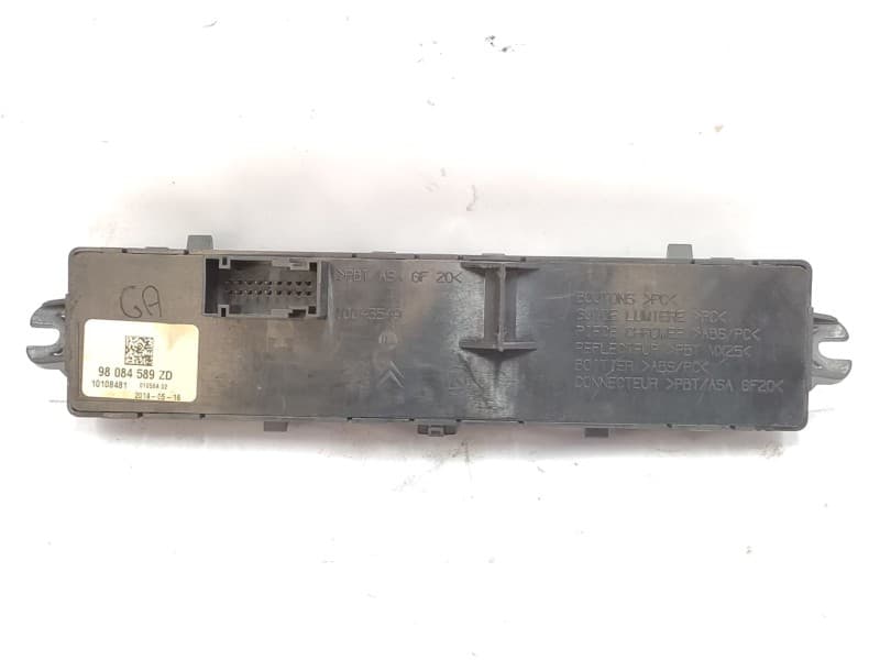Warning 98084589zd  - Peugeot 5008 (0u_, 0e_) 1.6 Hdi 3