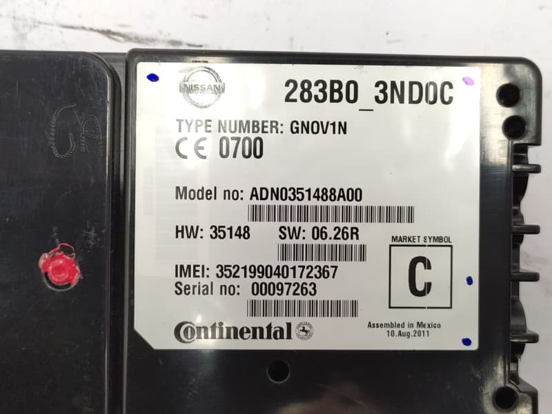 Modulo Electronico 283b03nd0c  - Nissan Leaf 3