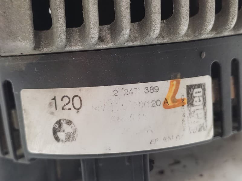Alternador 12312247389  - Bmw 3 (e46) 320 D 6