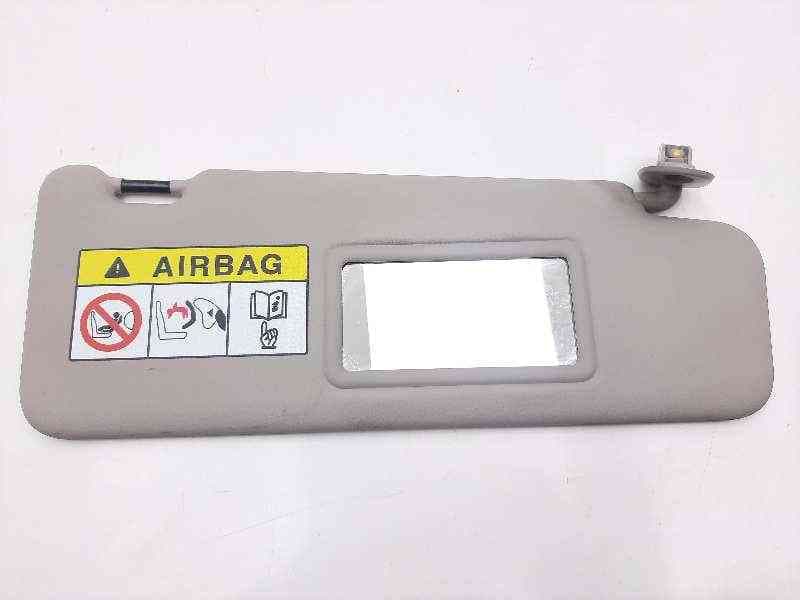 Recambio de parasol derecho para dacia sandero laureate referencia OEM IAM - Blanco 2