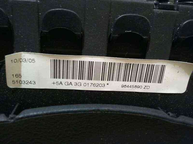 Recambio de airbag delantero izquierdo para peugeot 407 confort referencia OEM IAM - Gris 3