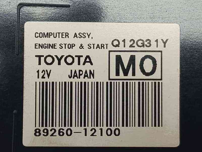 Recambio de modulo electronico para toyota auris active referencia OEM IAM 8926012100 2