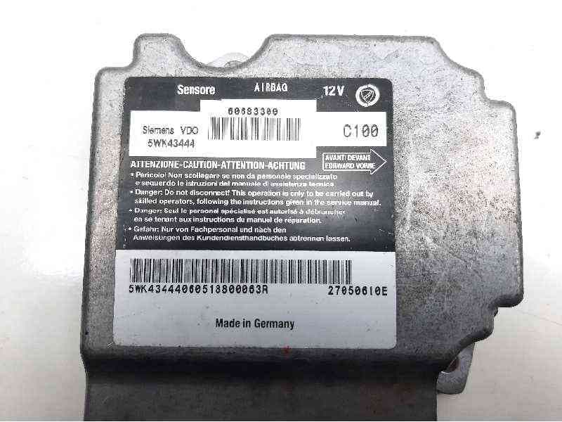 Recambio de centralita airbag para alfa romeo gt (125) referencia OEM IAM 5WK43444 3