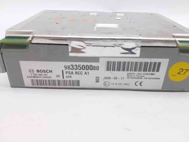 Recambio de sistema audio / cd para opel corsa f elegance referencia OEM IAM 9833500080 2