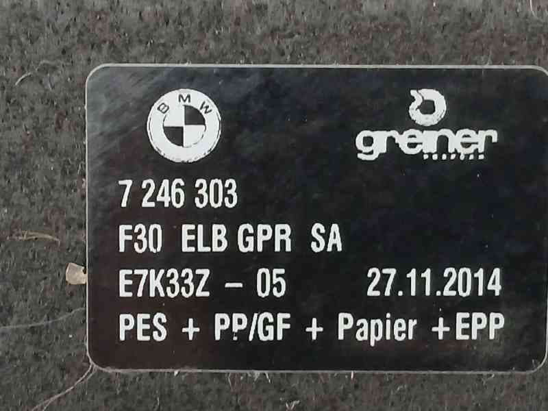 Recambio de bandeja trasera para bmw 3 (f30, f80) 318 d referencia OEM IAM 7246303 3