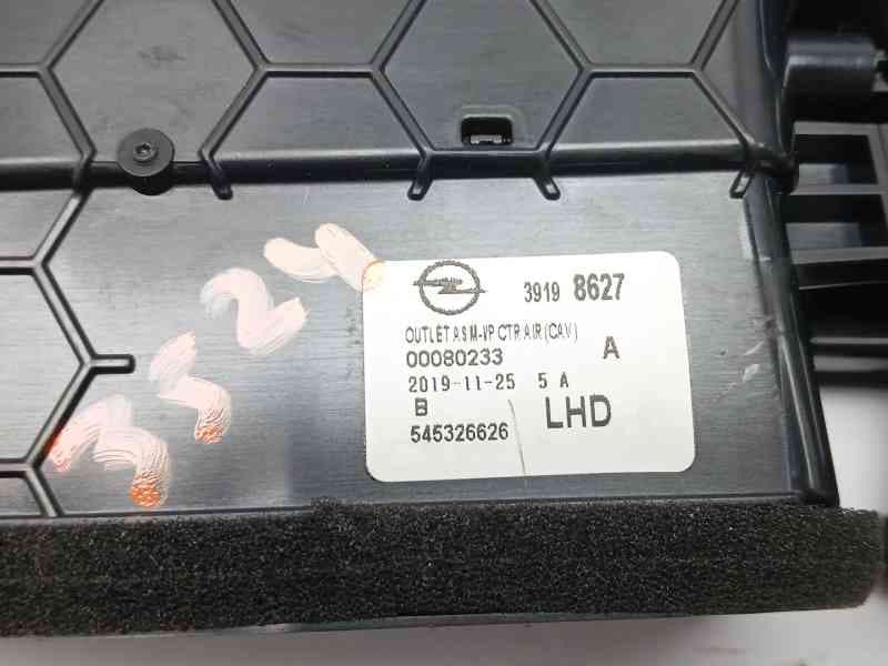 Recambio de rejilla aireadora para opel corsa f elegance referencia OEM IAM 545326626 5