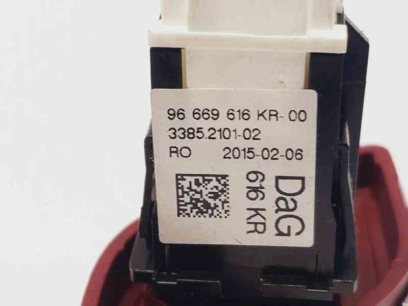 Recambio de warning para citroën c3 live edition referencia OEM IAM 96669616KR 4