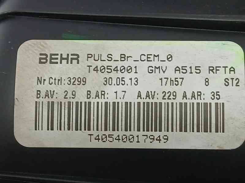 Recambio de motor calefaccion para citroën c3 collection referencia OEM IAM T4054001 4