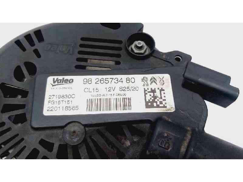 Recambio de alternador para citroën c5 aircross feel referencia OEM IAM 9826573480 4