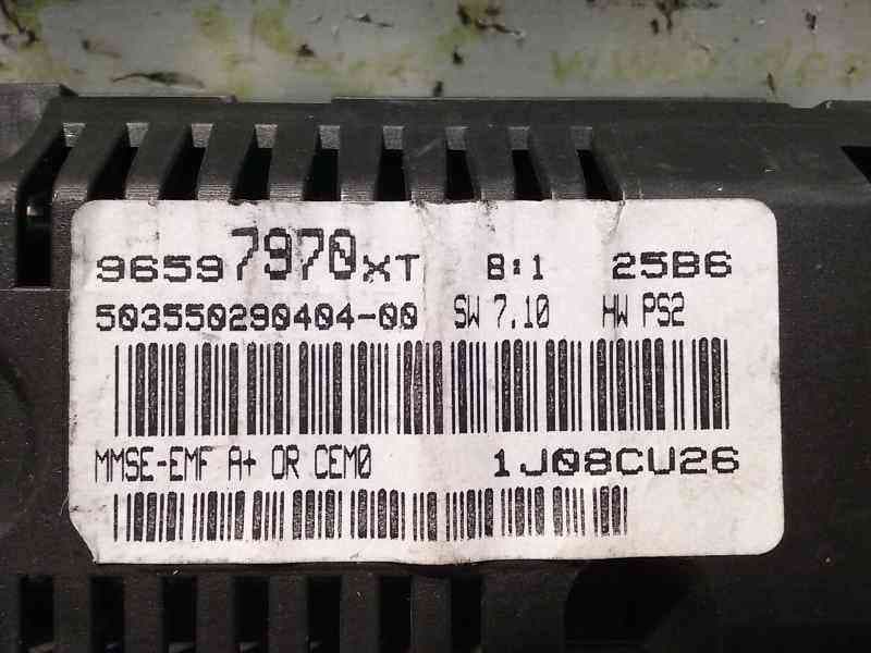 Recambio de pantalla multifuncion para citroën c3 referencia OEM IAM 96597970XT 2