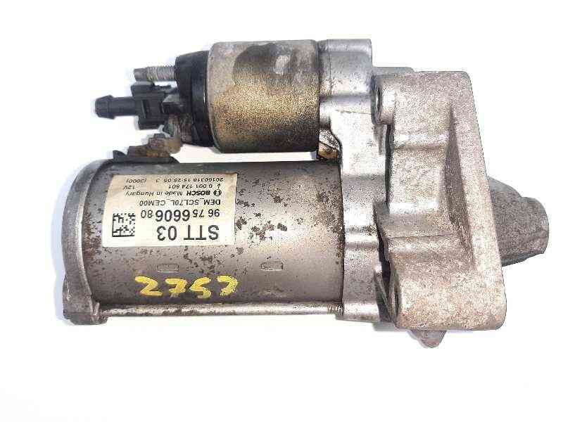Recambio de motor arranque para peugeot 308 active referencia OEM IAM 9675660680