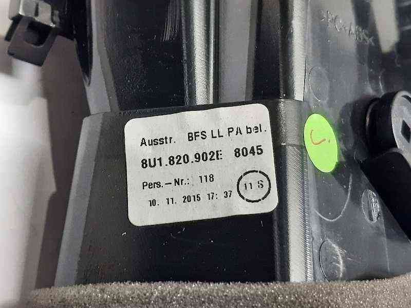 Recambio de rejilla aireadora para audi q3 (8ug) sport referencia OEM IAM 8U1820902E - Gris 3