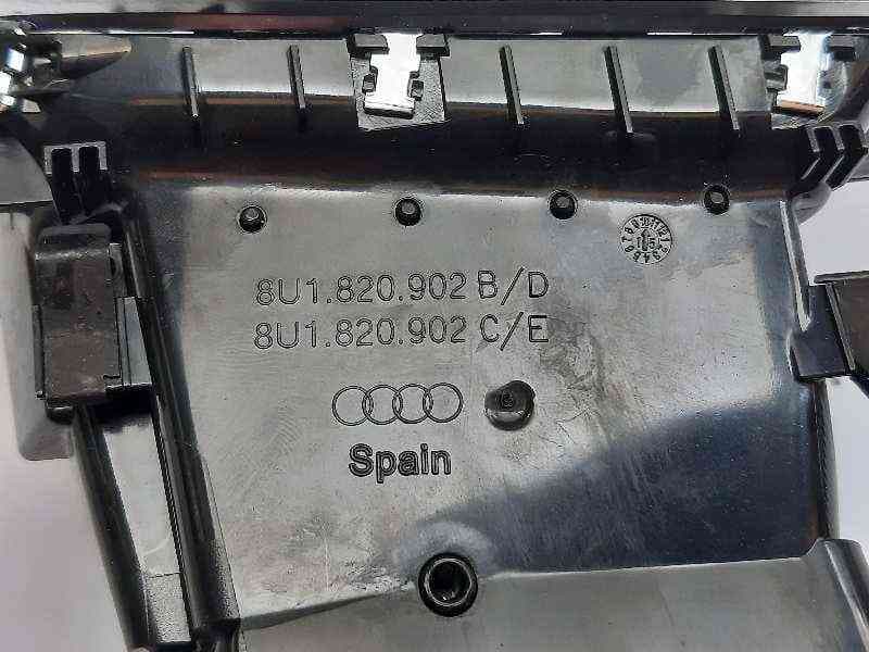 Recambio de rejilla aireadora para audi q3 (8ug) sport referencia OEM IAM 8U1820902E - Gris 4