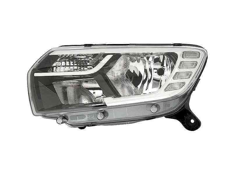 Recambio de faro izquierdo para dacia sandero referencia OEM IAM 11250131 260604218R
