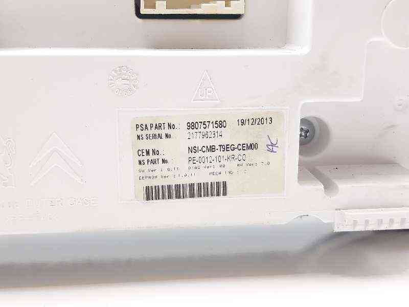 Recambio de cuadro instrumentos para peugeot 308 allure referencia OEM IAM 9807571580 - Blanco 3
