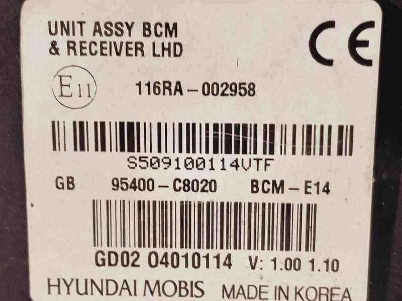 Recambio de modulo electronico para hyundai i20 classic referencia OEM IAM 95400C8020 7