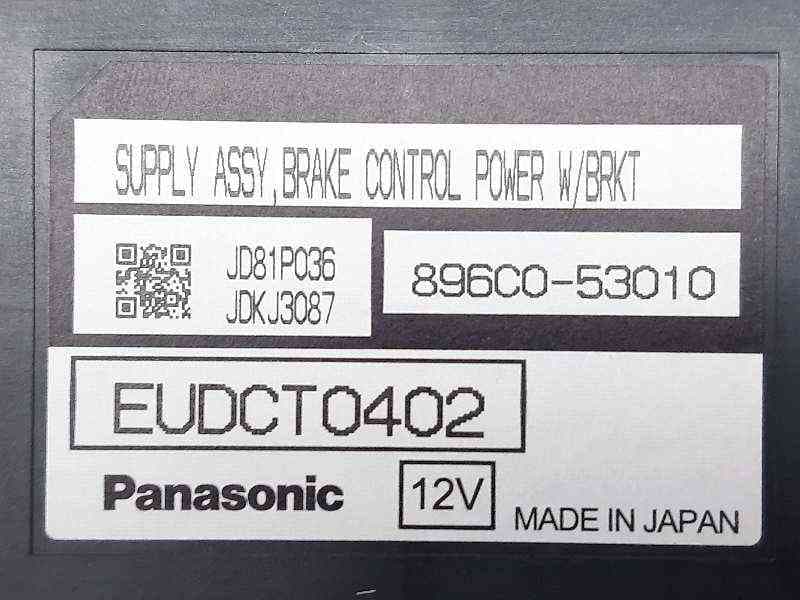 Recambio de modulo electronico para lexus is 300h referencia OEM IAM 896C053010 2