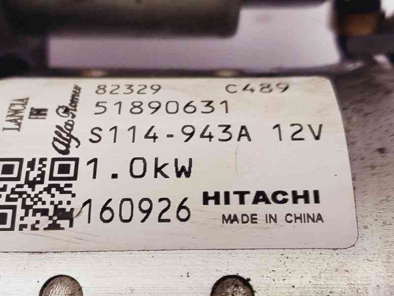 Recambio de motor arranque para fiat tipo ii 356 berlina referencia OEM IAM 51890631 2