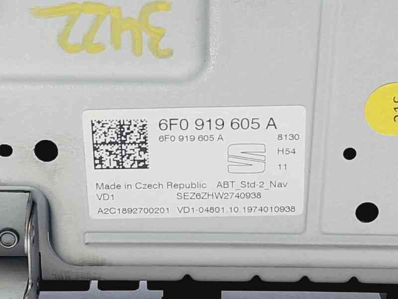 Recambio de sistema audio / cd para seat ibiza (kj1) fr referencia OEM IAM 6F0919605A 2