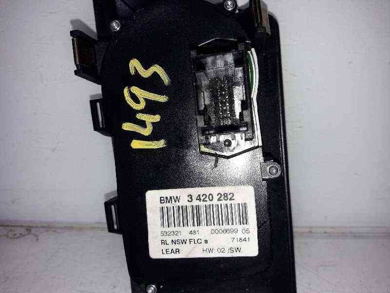 Recambio de mando luces para bmw x3 (e83) 2.0d referencia OEM IAM 3420282 - Negro 2