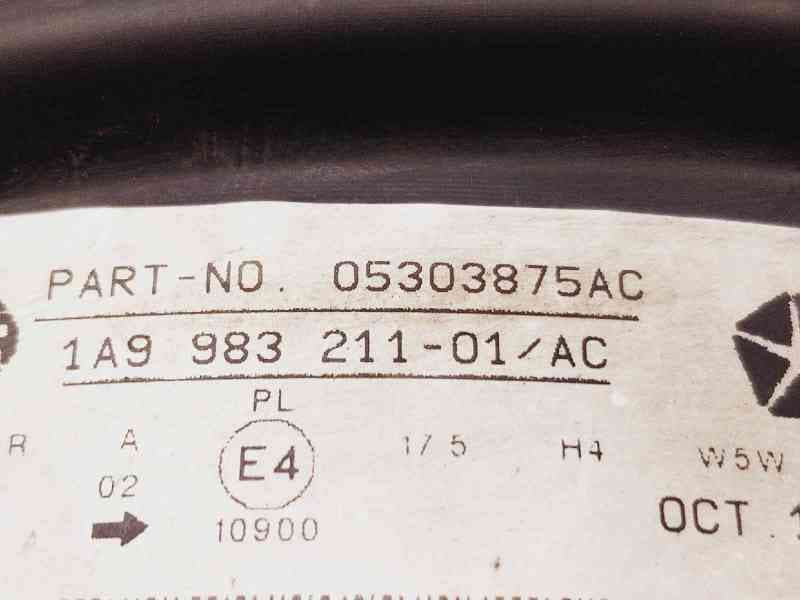 Recambio de faro izquierdo para chrysler jeep compass referencia OEM IAM 5303875AC 4