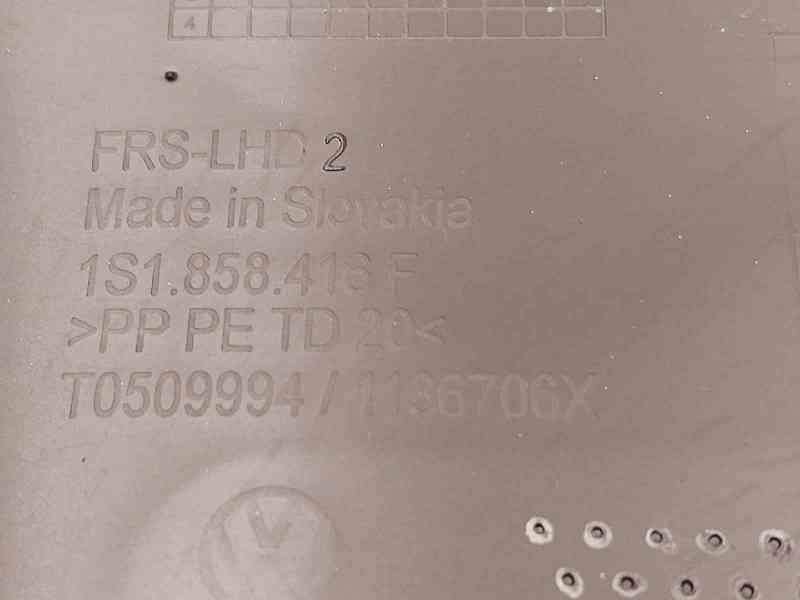 Recambio de salpicadero para seat mii (kf1) style referencia OEM IAM 1S1858416F 4