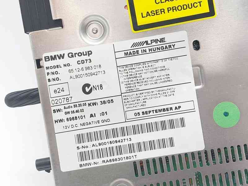 Recambio de sistema audio / cd para bmw 3 (e90) 330 xd referencia OEM IAM 65126983018 7