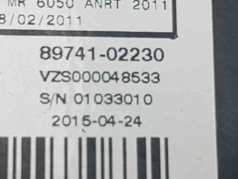 Recambio de modulo electronico para toyota auris active referencia OEM IAM 8974102230 3