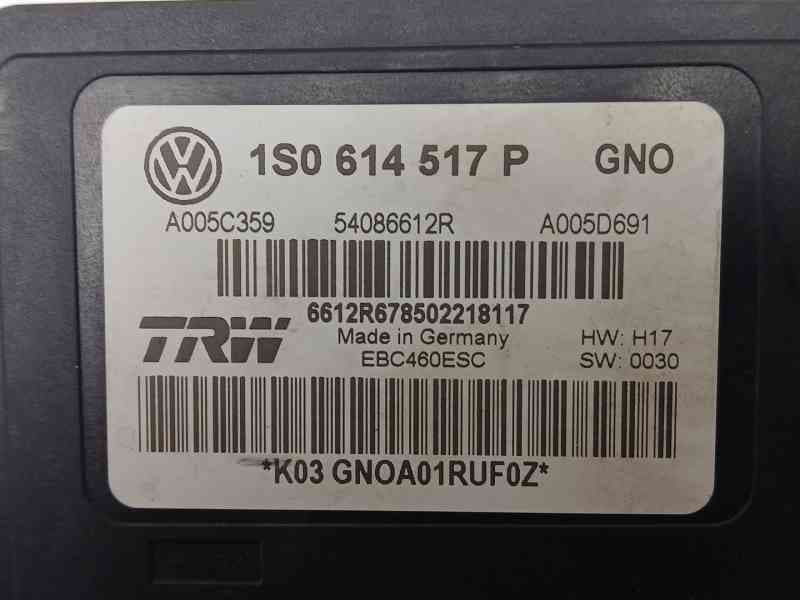 Recambio de abs para seat mii (kf1, ke1) 1.0 referencia OEM IAM 1S0614517P 4