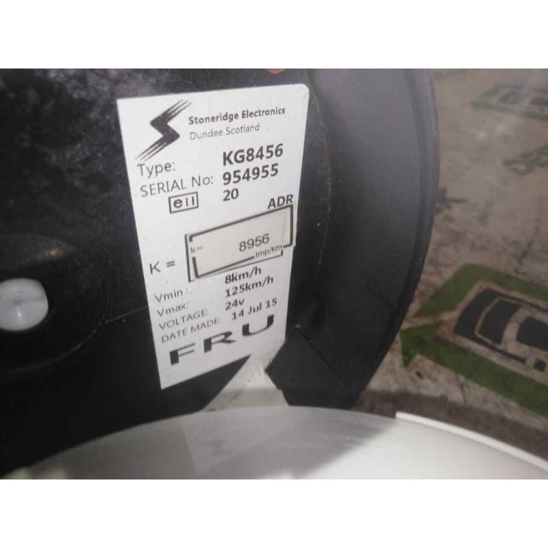 Recambio de tacografo para renault trucks dg 260.20 referencia OEM IAM KG8456 954955 - Blanco 2