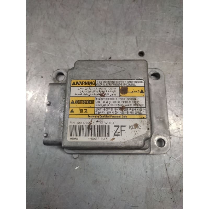 Recambio de centralita airbag para chevrolet tacuma se referencia OEM IAM 96417796 - Azul