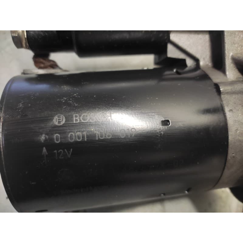 Recambio de motor arranque para bmw mini (r50,r53) one referencia OEM IAM 0001106019 - Negro