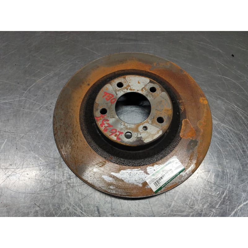 Recambio de disco freno delantero para nissan murano i (z50) 3.5 4x4 referencia OEM IAM - Negro