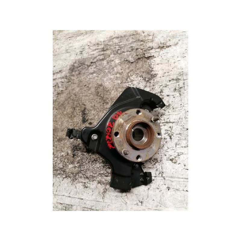 Recambio de mangueta delantera derecha para fiat fiorino referencia OEM IAM - Blanco