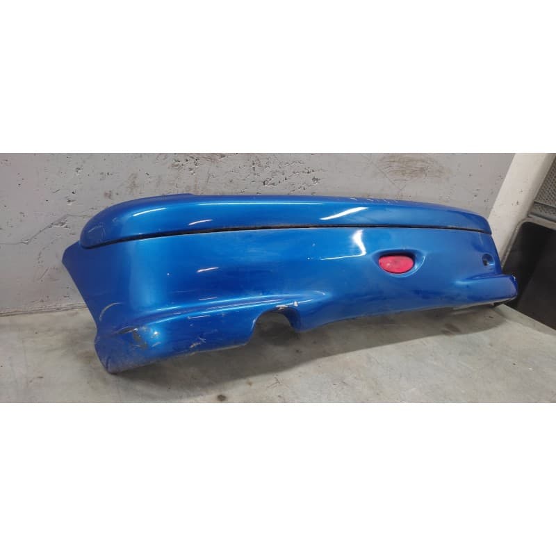 Recambio de paragolpes trasero para peugeot 206 berlina gti referencia OEM IAM - Azul 4
