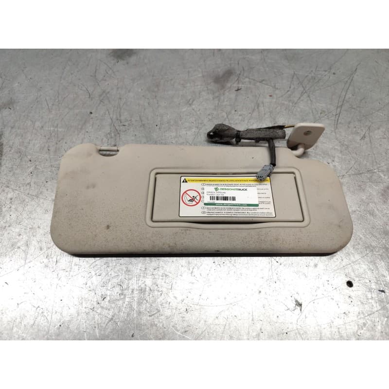 Recambio de parasol derecho para peugeot 207 sw confort referencia OEM IAM - Blanco