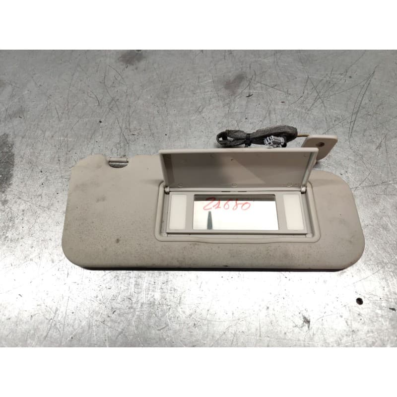 Recambio de parasol derecho para peugeot 207 sw confort referencia OEM IAM - Blanco 3