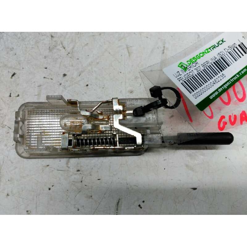 Recambio de luz interior para peugeot 307 (s1) xs referencia OEM IAM  GUANTERA - Gris 2