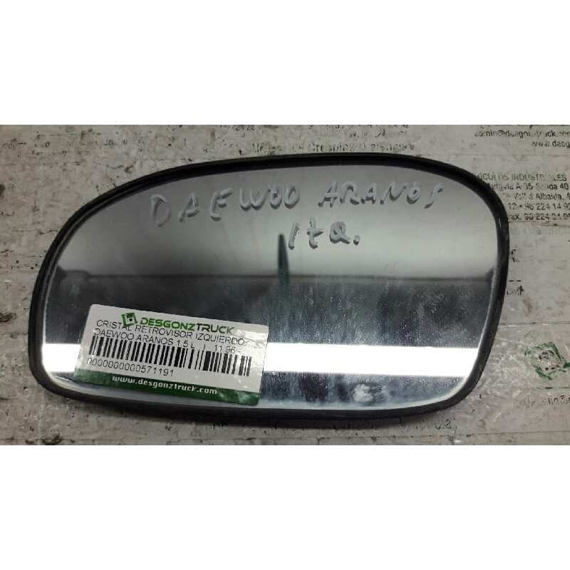 Recambio de cristal retrovisor izquierdo para daewoo aranos 1.5 l referencia OEM IAM