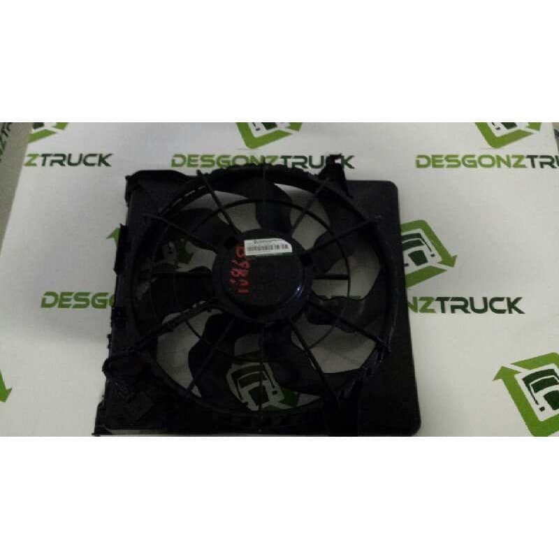 Recambio de electroventilador para hyundai i30 1.6 crdi cat referencia OEM IAM - Negro