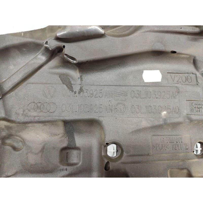 Recambio de tapa motor para volkswagen passat b6 (3c2) 2.0 tdi referencia OEM IAM - Negro 2