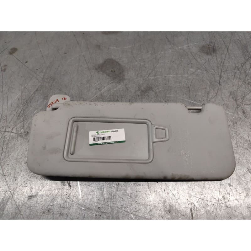 Recambio de parasol izquierdo para kia niro i (de) e-niro referencia OEM IAM - Blanco 3