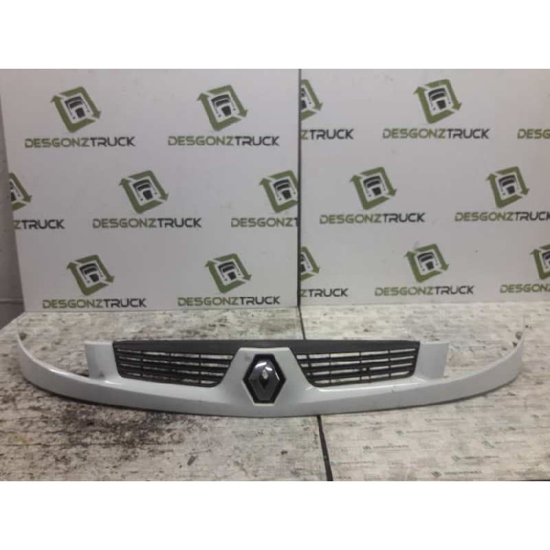 Recambio de rejilla delantera central para renault kangoo (f/kc0) referencia OEM IAM - Blanco
