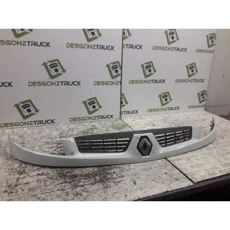 Recambio de rejilla delantera central para renault kangoo (f/kc0) referencia OEM IAM - Blanco 2
