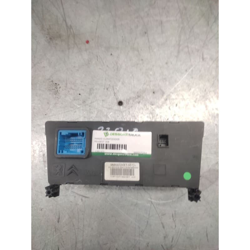 Recambio de mando climatizador para peugeot 308 confort referencia OEM IAM 96850724xt - Negro 4