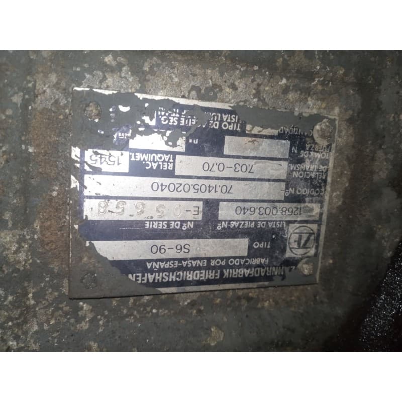 Recambio de caja cambios para pegaso mider 1223 referencia OEM IAM S690  1268003640 2