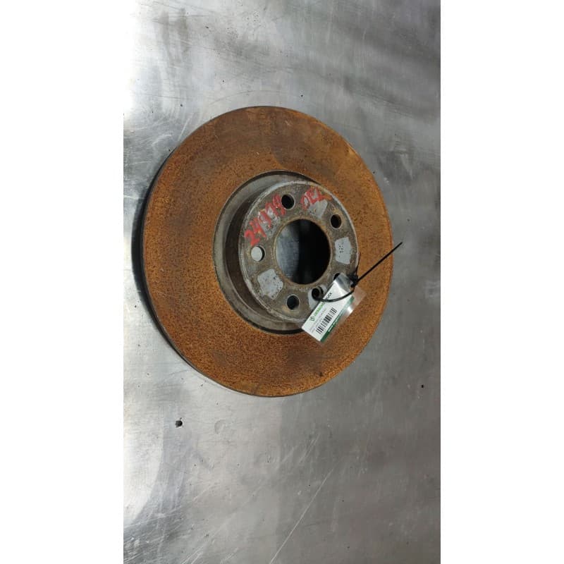 Recambio de disco freno delantero para seat leon (5f1) 1.6 tdi referencia OEM IAM - Blanco