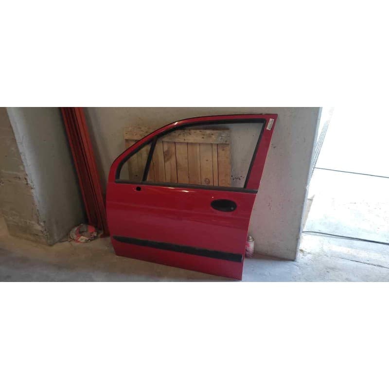 Recambio de puerta delantera izquierda para daewoo matiz cd referencia OEM IAM - Rojo