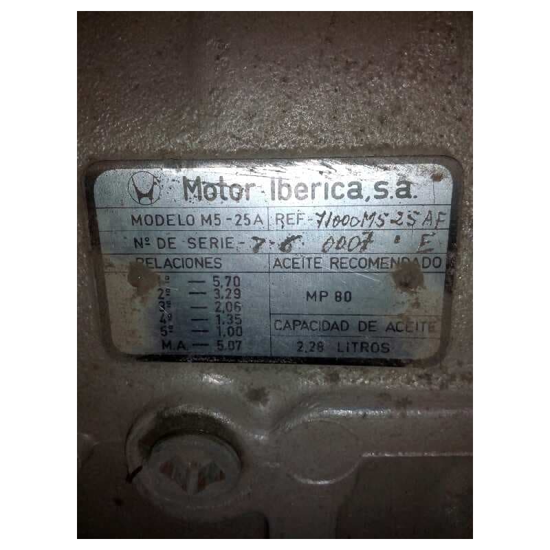 Recambio de caja cambios para nissan trucks l35.08 ...... referencia OEM IAM M525A 3